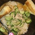 ameangel's cooksnap of when they made 暑い時期に最適！　ピリ辛味噌冷や汁.