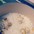 Shimaco☆★'s cooksnap of when they made ルクルーゼで炊く　ほっくほくの栗ご飯♪.