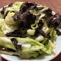 あけぐり's cooksnap of when they made 塩レモンで♪キャベツの海苔ごまサラダ.