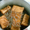 月雪桜's cooksnap of when they made 簡単☆厚揚げの煮物.