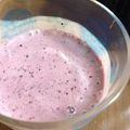 mamはん's cooksnap of when they made バナナとブルーベリーのスムージー.