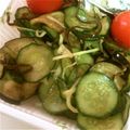 カリーマ's cooksnap of when they made 茄子と胡瓜のマリネ 塩昆布風味.