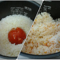 JoJoRiki's cooksnap of when they made トマト丸ごと炊飯器ご飯.
