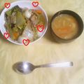 ひトみ's cooksnap of when they made 八宝菜ο(*´˘`*)ο中華丼.