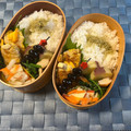 yesmama's cooksnap of when they made ほうれん草とごぼう天の煮浸し.