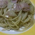 meeemaaa's cooksnap of when they made 超シンプル☆パスタジェノベーゼ.