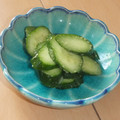 きらり流れ星's cooksnap of when they made 簡単！きゅうりのお漬物.