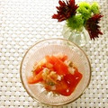 Snow＊Love's cooksnap of when they made トマトの搾菜＆らっきょうで甘酢和え.