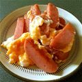 kyoka2007's cooksnap of when they made パパ作ＮＯＷハンバーガー玉子焼き炒め.