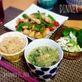 とっちん0419's cooksnap of when they made 鶏三角と万願寺唐辛子の柚子胡椒風味塩炒り.