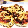 よみんこ's cooksnap of when they made お豆腐と鶏のハンバーグ★和風きのこあん。.