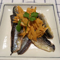 2940myu2's cooksnap of when they made 秋刀魚のソテー牛蒡サラダソース。.