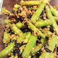 suduco's cooksnap of when they made さやいんげんの胡麻和え.