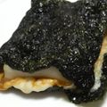 かんなずき's cooksnap of when they made ★簡単　磯辺チーズもち★.