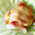 甚ちゃん's cooksnap of when they made お弁当に！簡単！ちくわでグラタン風！.