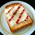 ＊なぁ＊'s cooksnap of when they made 簡単！朝ごはん！ハムチーズトースト.