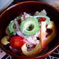 ち～sun's cooksnap of when they made ピクルス入りゴーヤとツナのサラダ。.