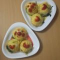 ゆうう♡'s cooksnap of when they made たくさん作って冷凍しよ☆一口オムライス☆.