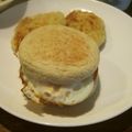 Ｐ子ママ's cooksnap of when they made 朝ごはんに！ソーセージエッグマフィン.