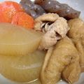 どんぐりぱん's cooksnap of when they made 鶏皮コラーゲンたっぷり田舎風大根煮しめ♪.
