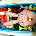やまfam0610's cooksnap of when they made （キャラ弁）ウサビッチ★キレネンコ.