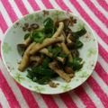 るらちゃん's cooksnap of when they made ☆しめじとピーマン炒め☆お弁当の隙間に！.