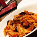 ゆいちゃん22's cooksnap of when they made なすとベーコンのペンネアラビアータ.