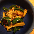 南瓜なおこ's cooksnap of when they made ☆エリンギとピーマンのオイソイごま炒め☆.