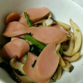 ｼｮｺﾗmode's cooksnap of when they made 栄養満点♪あげとかぶの葉炒めたん★.