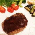 そうぶぅ☆☆'s cooksnap of when they made ふわっとジューシーなハンバーグはいかが？.