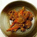 eico♪'s cooksnap of when they made 家計に優しい♡にんじん豚小間きんぴら♪.