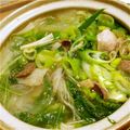もぐドン's cooksnap of when they made 大根と水菜の豚しゃぶ鍋.
