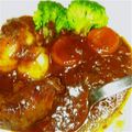 あまりんky's cooksnap of when they made 牛すね肉の赤ワイン煮込み.