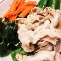 maiosaki's cooksnap of when they made 簡単なコツで美味しい！冷しゃぶサラダ.