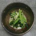 RINRI☆'s cooksnap of when they made 小松菜のニンニク炒め.