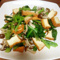 レフィア's cooksnap of when they made 小松菜と厚揚げの炒め.
