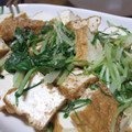 kuu汰's cooksnap of when they made 厚揚げと水菜のゴマ和え.