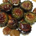つちぶた７７'s cooksnap of when they made ゴーヤのチーズ肉詰め.