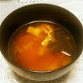 eiyoushi's cooksnap of when they made もちふ・わかめ・あげのみそ汁.