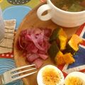 ふなここ's cooksnap of when they made 紫キャベツとオニオンの甘酢漬け.