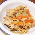 ちむチャン's cooksnap of when they made 食べ応えアリ！豚肉入り蓮根のきんぴら.