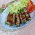 かおpon's cooksnap of when they made 巻いて焼くだけ!いんげんの肉巻き☆.