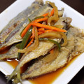 yaojia1021's cooksnap of when they made すぐ食べられるアジの南蛮漬け.