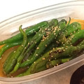 もうらん's cooksnap of when they made 甘長とうがらし醤油焼き.