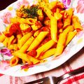 みさめろ♥'s cooksnap of when they made ☆簡単チキントマトペンネ☆.