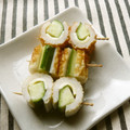 Satoco❋'s cooksnap of when they made ちくわとチーズとキュウリでおつまみ風.
