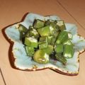 きらり流れ星's cooksnap of when they made 簡単一品☆オクラの胡麻和え.