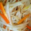 ハルちゃん☆'s cooksnap of when they made 簡単 節約！ もやし 人参の からし和え.