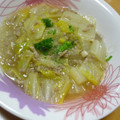 マリコロスケ's cooksnap of when they made 白菜と春雨のとろとろコク旨煮.