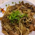 tuyuri05's cooksnap of when they made ごぼうとしめじのじゃぱにーずぱすた.
